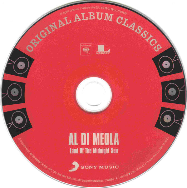 Al Di Meola : Original Album Classics (Box, Comp, RM + CD, Album, RE + CD, Album, RE + CD)