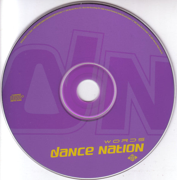 Dance Nation : Words (CD, Maxi, Enh)
