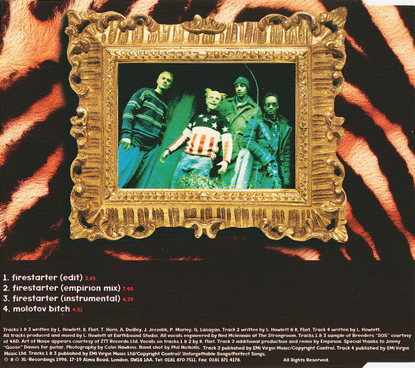 The Prodigy : Firestarter (CD, Maxi)
