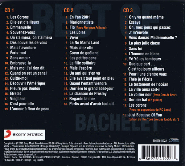 Pierre Bachelet : L'album Souvenir Best Of 3 CD (3xCD, Comp)
