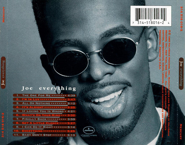 Joe : Everything (CD, Album)