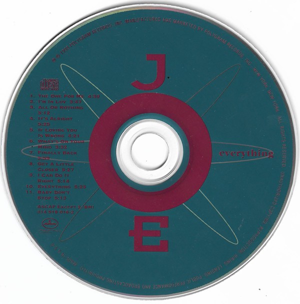 Joe : Everything (CD, Album)