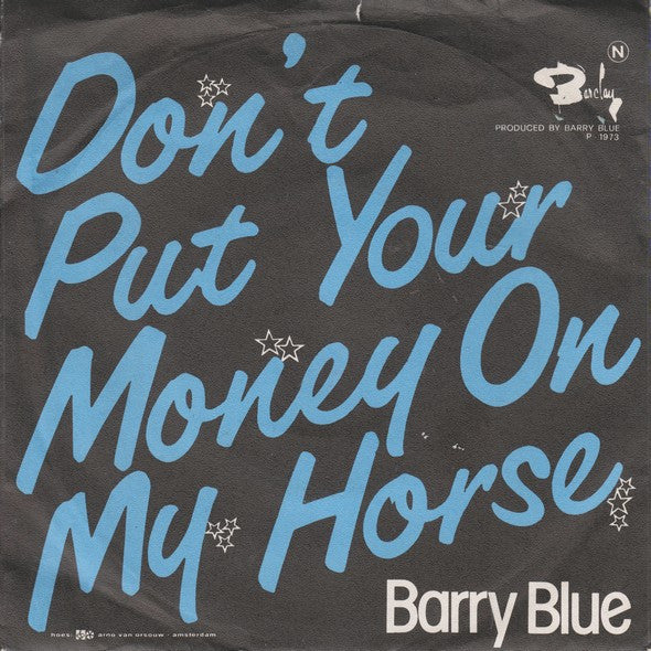 Barry Blue : Do You Wanna Dance (7", Single)