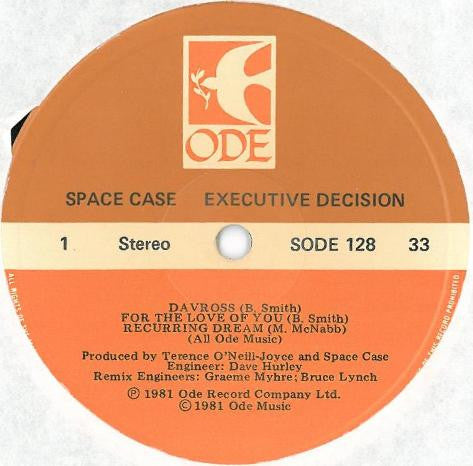 Space Case (3) : Executive Decision (LP)