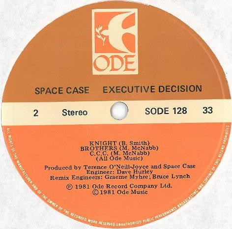 Space Case (3) : Executive Decision (LP)