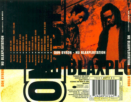Don Byron : Nu Blaxploitation (CD, Album)