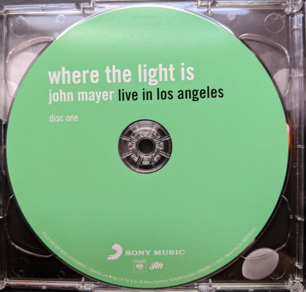 John Mayer : Where The Light Is: John Mayer Live In Los Angeles (2xCD, Album)