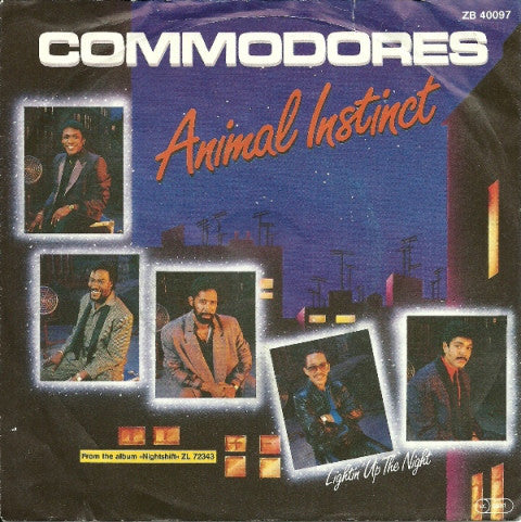 Commodores : Animal Instinct (7", Single)