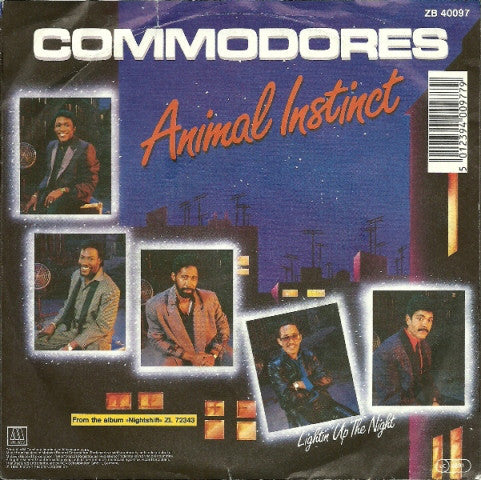 Commodores : Animal Instinct (7", Single)