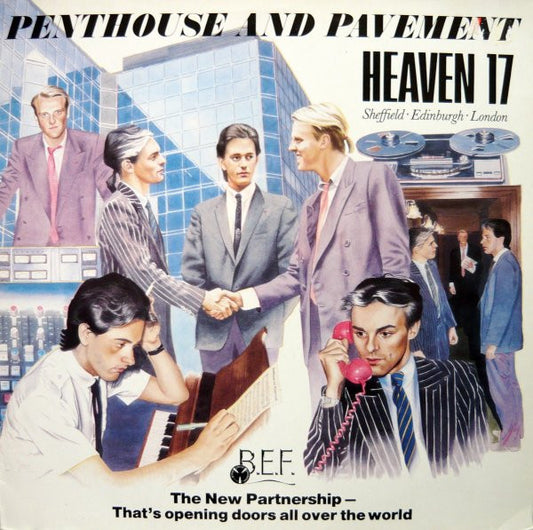 Heaven 17 : Penthouse And Pavement (LP, Album, RE)