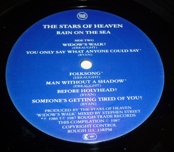 The Stars Of Heaven : Rain On The Sea (LP, Album, Comp)