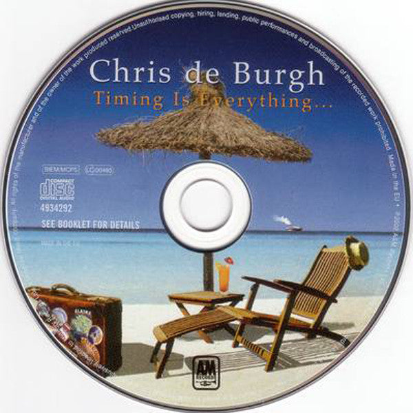 Chris de Burgh : Timing Is Everything... (CD, Album)
