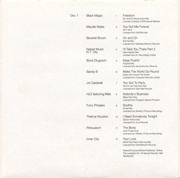 Fathers Of Sound : Renaissance: The Mix Collection Part 3 (3xCD, Ltd, Mixed, Red)