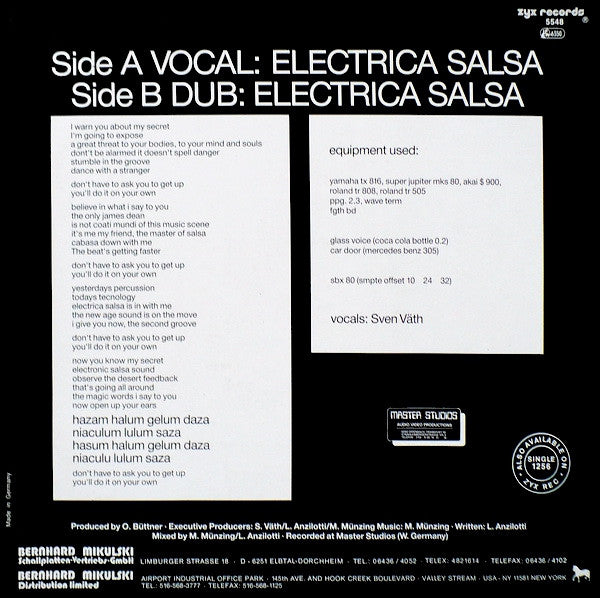 Off : Electrica Salsa (Baba Baba) (12", Maxi, RM )