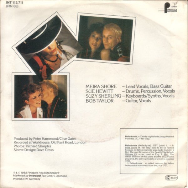 Belladonna (2) : I Remember (7", Single)
