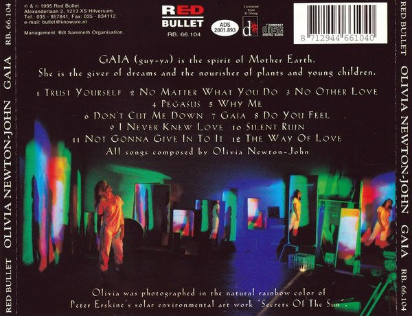 Olivia Newton-John : Gaia (CD, Album)