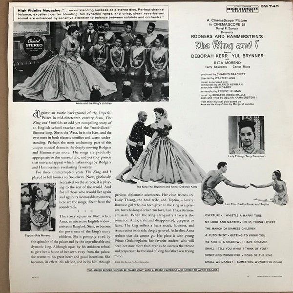 Rodgers & Hammerstein : The King And I (LP, Album, RE)