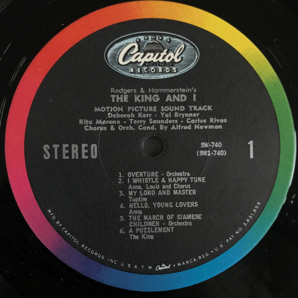 Rodgers & Hammerstein : The King And I (LP, Album, RE)