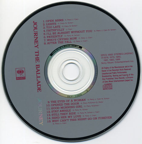 Journey : The Ballade (CD, Comp)