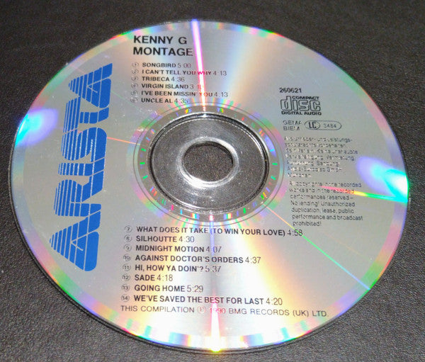 Kenny G (2) : Montage (CD, Comp)