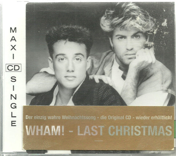 Wham!, George Michael, Andrew Ridgeley : Last Christmas (CD, Maxi, RE)