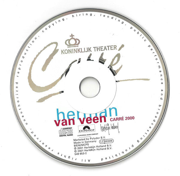 Herman van Veen : Live In Carré 2000 (CD, Album)