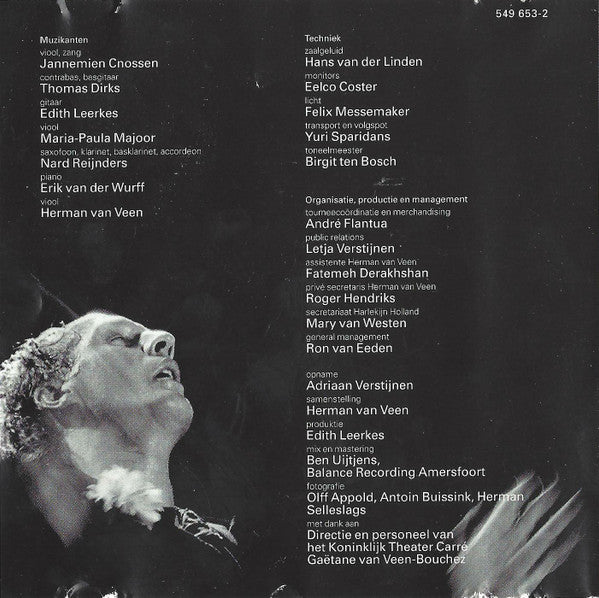 Herman van Veen : Live In Carré 2000 (CD, Album)