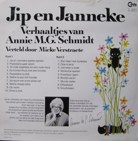 Annie M.G. Schmidt : Jip En Janneke - Verhaaltjes Van Annie M.G. Schmidt (LP, Album)