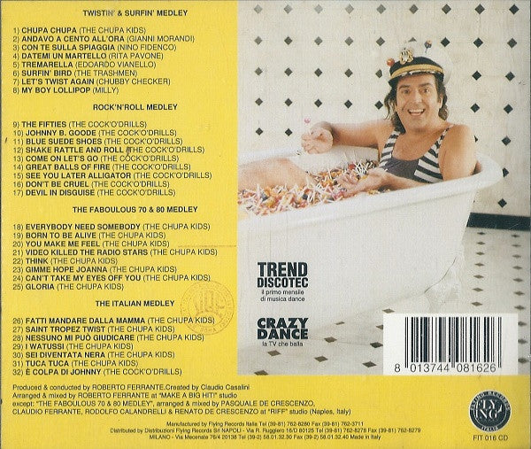 Claudio Casalini & The Cock'O'Drills : Chupa Chupa (CD, Comp, P/Mixed)