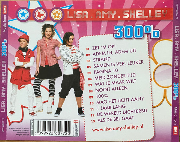 Lisa, Amy & Shelley : 300% (CD, Album)