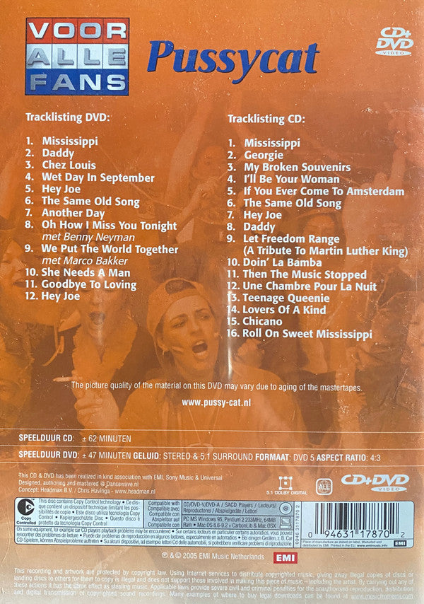 Pussycat (2) : Voor Alle Fans (DVD-V, Comp, Ste + CD, Comp)