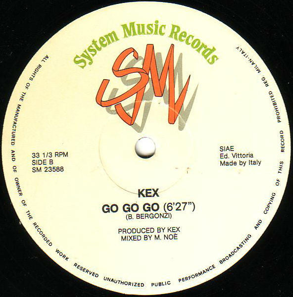 Kex : Go Go Go (12")