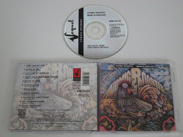 Atomic Rooster : Made In England (CD, Album, RE, RM)