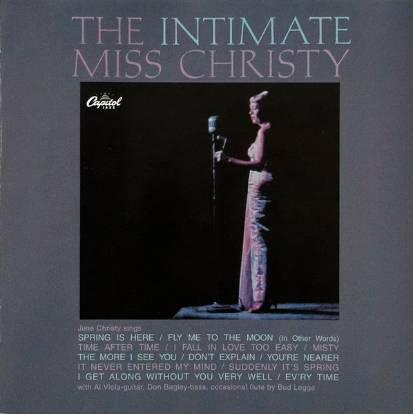 June Christy : The Intimate Miss Christy (CD, Album, RE, RM)