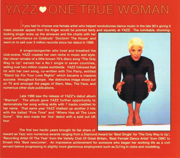 Yazz : One True Woman (CD, Single, Dig)
