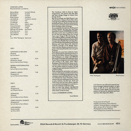 Conexion Latina : Calorcito (LP, Album)
