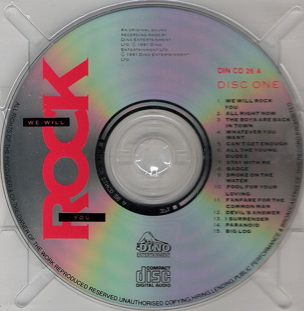 Various : We Will Rock You (2xCD, Comp)