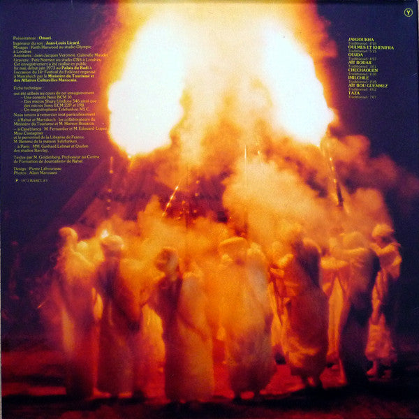 Various : Festival De Marrakech - Folklore National Du Maroc Volume 1 (LP, Album, Gat)