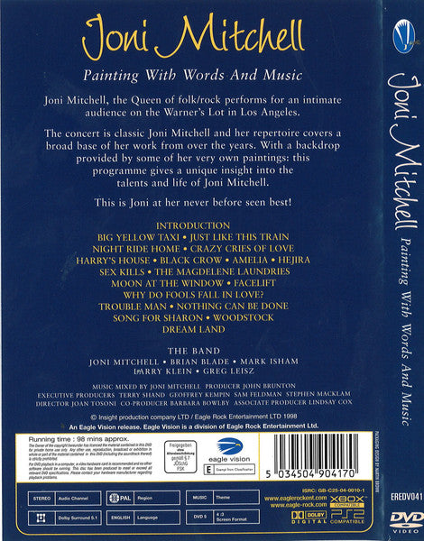 Joni Mitchell : Painting With Words And Music (DVD-V, PAL)