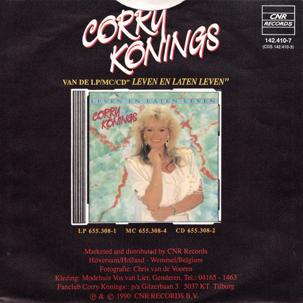 Corry Konings : Leven En Laten Leven (7", Single)