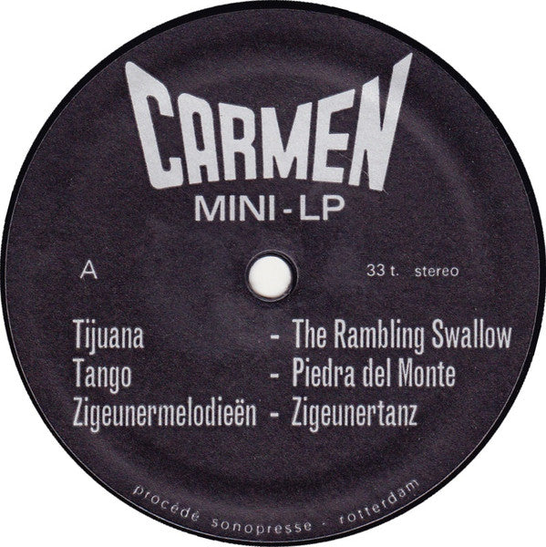 Various : Carmen Mini - LP (Flexi, 7")