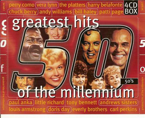 Various : Greatest Hits Of The Millennium 50's (4xCD, Comp)