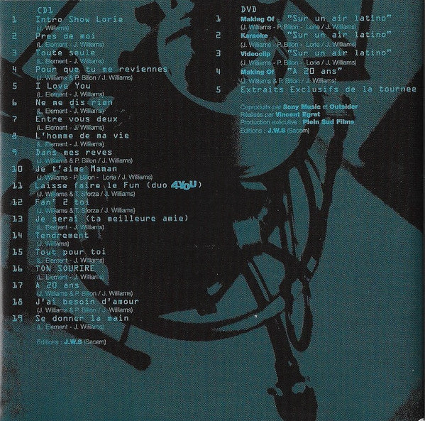 Lorie : Live Tour (CD, Album + DVD-V, PAL)