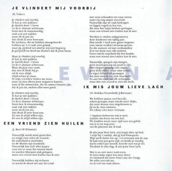 Ernst Daniël Smid : Even Alleen (CD, Album)
