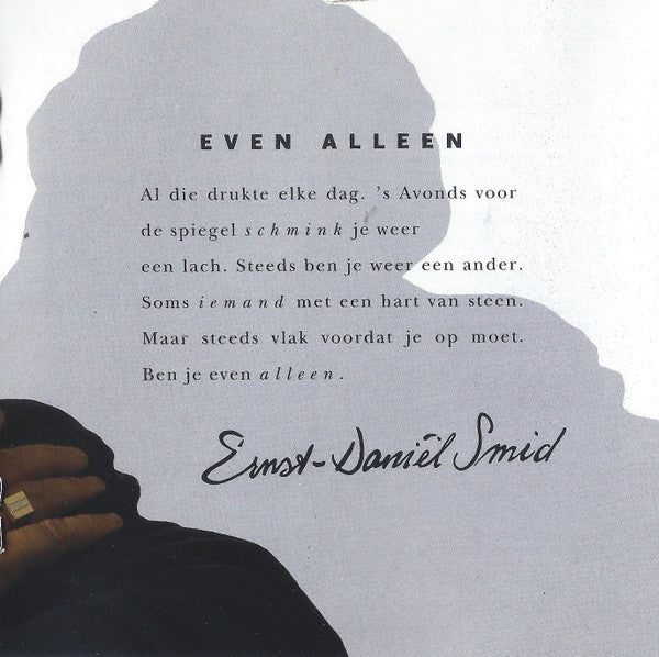 Ernst Daniël Smid : Even Alleen (CD, Album)