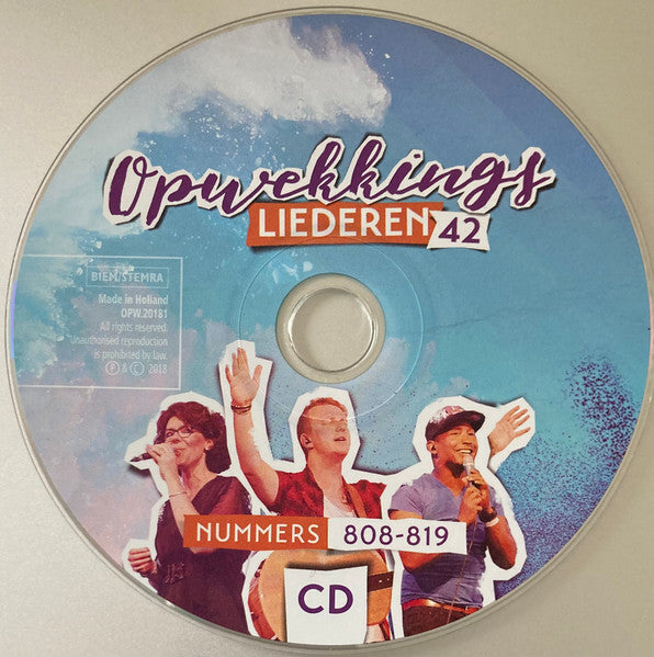 Opwekking : Opwekkingsliederen 42 (Nummers 808-819) (CD, Album + DVD)