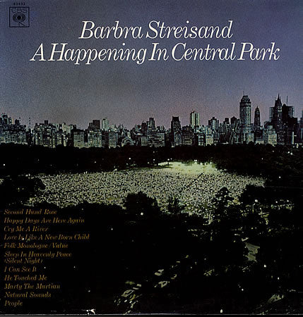 Barbra Streisand : A Happening In Central Park (CD, Album, RE, RM)