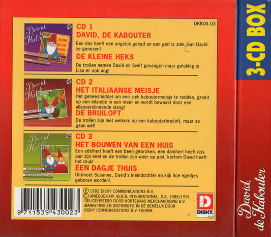 various : David De Kabouter (3xCD, Album)