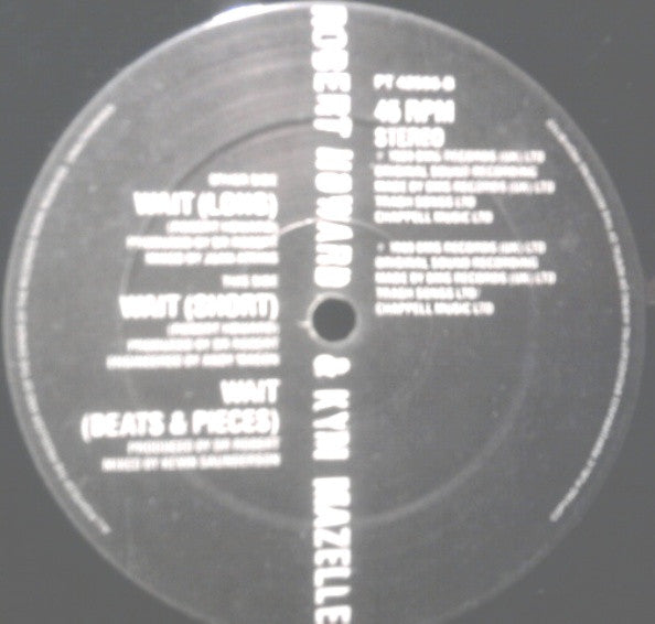 Robert Howard & Kym Mazelle : Wait (12")