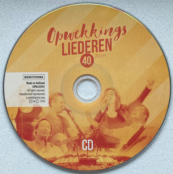 Opwekking : Opwekkingsliederen 40 (783-795) (CD, Album + DVD)